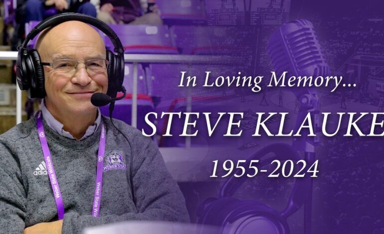 Obituary Steve Klauke Death Weber State Athletics Mourns the Loss of Steve Klauke, Iconic Voice of the Wildcats, at 69