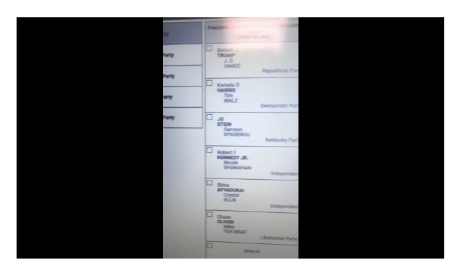 Laurel County Voter’s Video Captures Attempt to Select Donald Trump’s Name on Voting Machine Met with Repeated Malfunctions, Prompting Immediate Investigation; Local Election Officials and Kentucky Attorney General’s Office Mobilize to Address Concerns of Machine Error Amid Rising Election Integrity Concerns