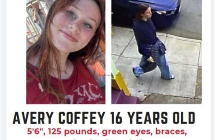 Avery Coffey, 16, of San Francisco, California, Missing Since October 29, 2024; Family Seeks Public Assistance to Locate Their Beloved Daughter