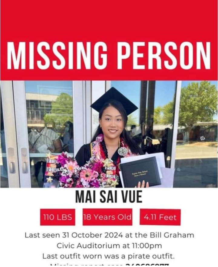 Mai Sai Vue, 18, Reported Missing in San Francisco; Family’s Deep Despair Fuels Search, Public’s Assistance Requested