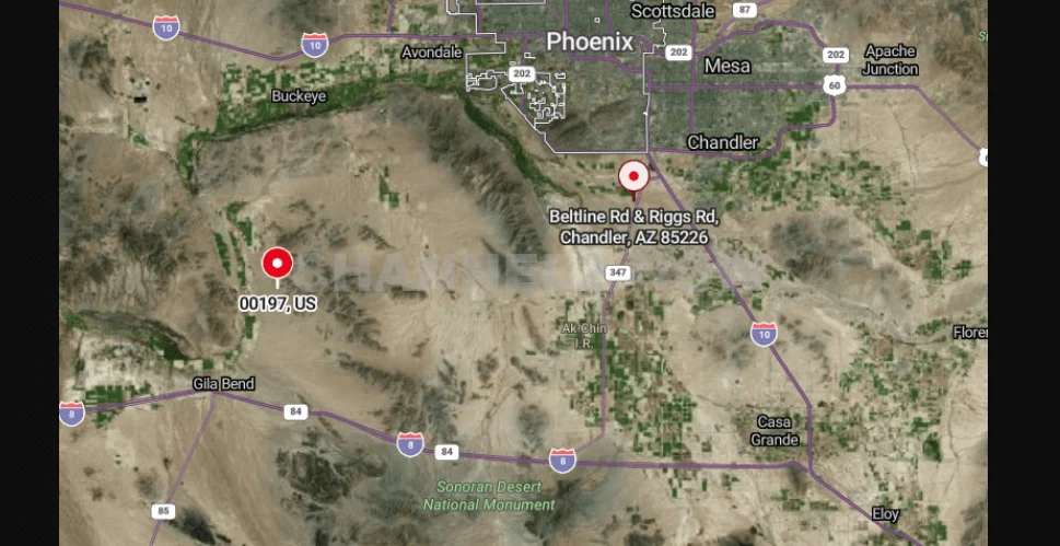 Intense Search Efforts Underway in Gila Bend, Arizona, Following Reports of Possible Plane Crash Near State Route 85; Authorities Investigate Second Aircraft Incident