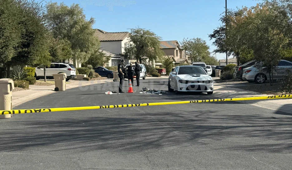 Domestic Violence Incident Leads to Shooting in Buckeye Residential Neighborhood; Two Young Adults Injured, One in Critical Condition